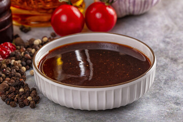 Black pepper sauce for meat