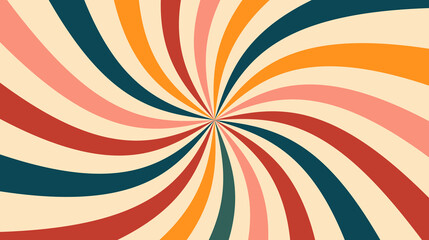 Colorful sun ray background. Sunburst background vector design. Comic background with retro rays for banner or poster. Sunburst pattern background. Vector