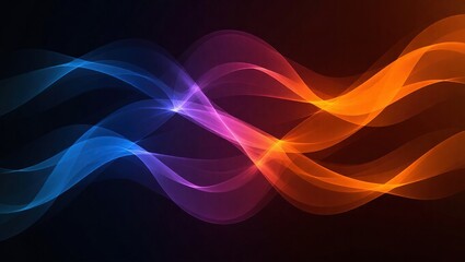 Abstract Waves of Color - A Dynamic and Energetic Background.