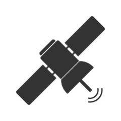 Satellite icon isolated on transparent background