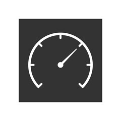 Scale with arrow icon isolated on transparent background