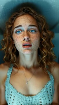 Emotional moment: mental struggle, internal fear, anxious reaction, stressful mind, panic trigger, silent breakdown, sudden overwhelm, nervous episode, psychological signal, solitary burden