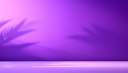 Purple gradient background with blurry outlines 