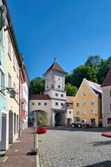 Immer wieder T&uuml;rme und Durchg&auml;nge in Bogenform in Landsberg/Lech