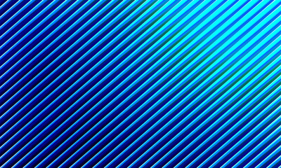 Dynamic Blue Gradient Ribbed Lines Abstract Background