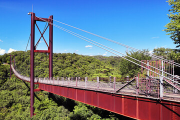 Fototapeta premium 星のブランコ・吊り橋