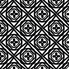 Vector monochrome pattern, Abstract texture for fabric print, card, table cloth, furniture, banner, cover, invitation, decoration, wrapping.seamless repeating pattern.Black and 
white color.