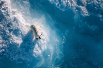 Polar Bear on Iceberg