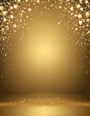 VIP Happy new years eve background with gold and party decorations