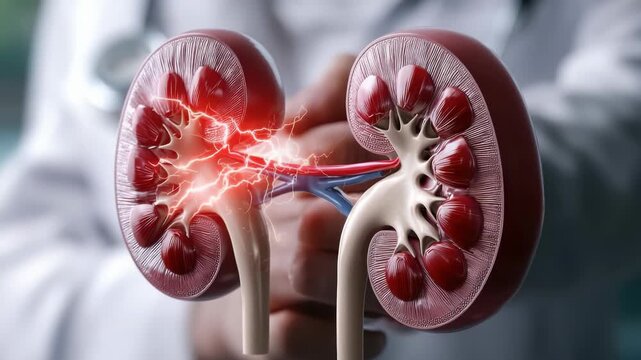Renal disorder: nephron failure, toxin buildup, urine change, body imbalance, fluid retention, blood impurity, organ strain, health issue, system decline, silent symptom, organ damage, human concern.