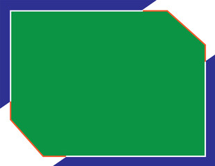 Blank Octagon Sign Template