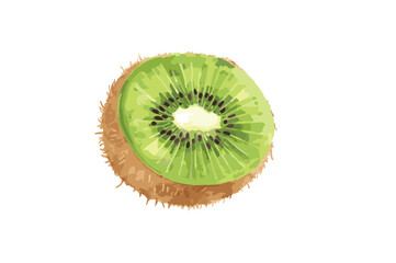 12 Kiwi Fruit Clipart Set
