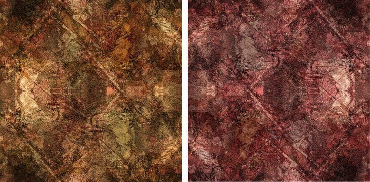 Fototapeta Beautiful artistic vintage background with space for design