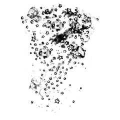 Black Ink Stars Explosion – Abstract Grunge Texture Design-.jpg
