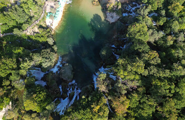 Kravica Waterfalls, located in Bosnia and Herzegovina, is one of the country's most popular tourist attractions. People come here to take photos, camp, picnic, and swim.