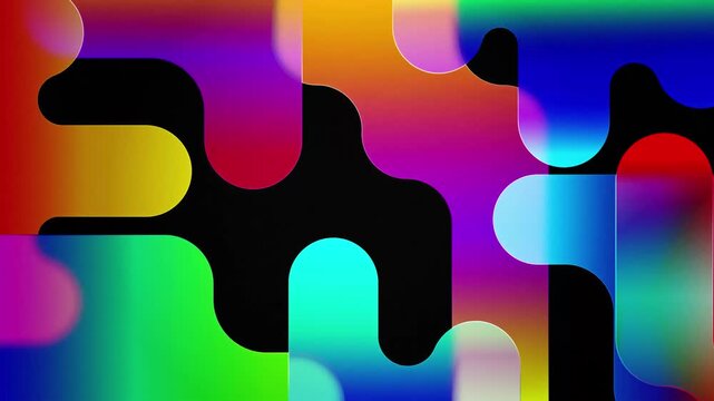 4K Gradient Colorful Animated Abstract Background | Vibrant Gradient Flow Motion Backdrop in 4K | Dynamic Multicolor Gradient Animation | Bright Smooth Gradient Abstract Moving Background