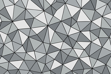 Edges vector triangular mesh forming crystalline overlapping illustration geometric hexagonal abstraction surface