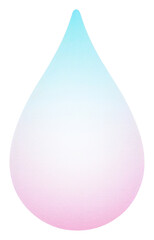 PNG Water drop icon petal white background biotechnology.
