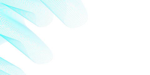 Abstract blue wave pattern vector illustration with lines and curves for digital art and business backdrop design