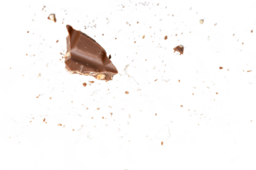Photo of chocolate stains scattered on the floor