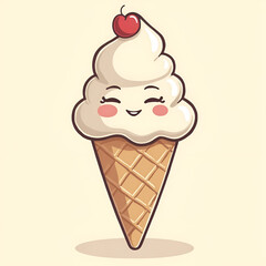 ice cream vector illustration