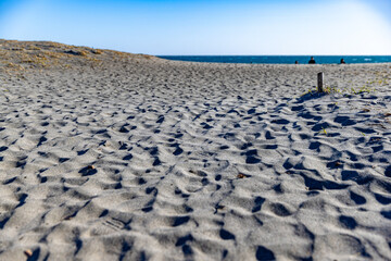 Scenery of Nakatajima Sand Dunes in Shizuoka Prefecture