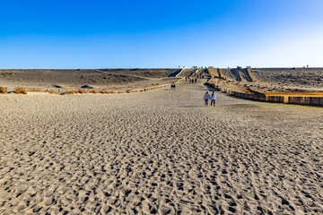 Scenery of Nakatajima Sand Dunes in Shizuoka Prefecture