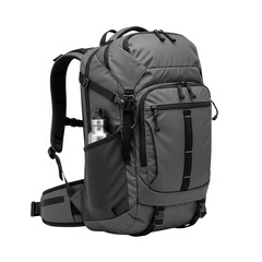 Fototapeta premium Traveler Backpack Isolated Object for Mountain and Trekking Design Themes 