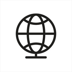 Educational icon-Globe