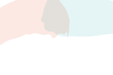 Soft Pastel Light pink and blue pastel watercolor Abstract background Vector 029