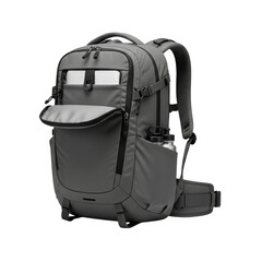 Journey Travel Backpack Isolated on Transparent Background for Tourism Art
