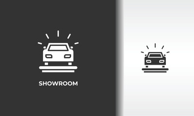Fototapeta premium Showroom Vector, Icon Or Logo Sign Isolated Symbol Illustration