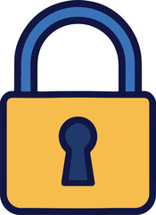 vector lock icon