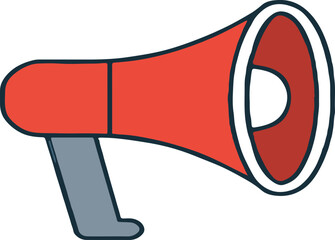 megaphone icon vector