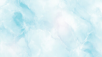  Acrylic pigment. Defocused liquid spreading on blue colorful chemical marble water on abstract creative background.