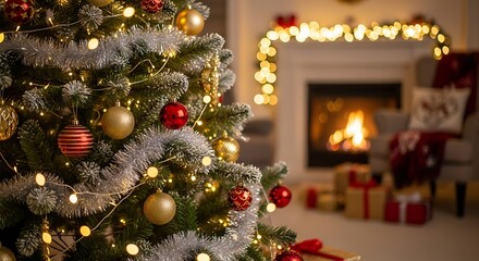 decorated christmas tree