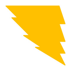 Lightning Bolt Shape Element