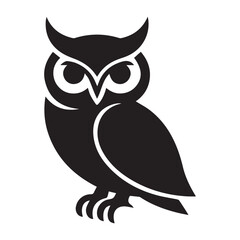 vector illustration of a owl