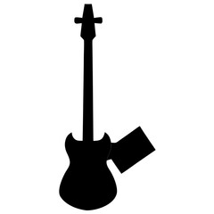 acoustic guitar isolated
