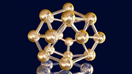 Molecular orbital diagram of ethylene a dark blue background