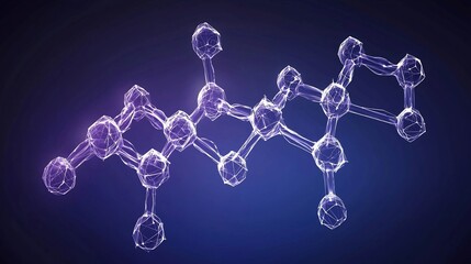 Molecular orbital diagram of ethylene a dark blue background