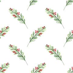 Flower vector seamless pattern illustration floral background