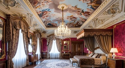 interior of a hotel room