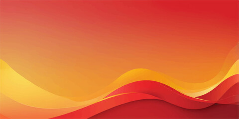 Abstract background with a colorful wave design featuring orange, yellow, and red gradient lines for a dynamic summer pattern