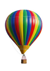 Fototapeta premium Hot Air Balloon, Isolated, Cutout, Transparent PNG