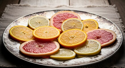 lemon and grapefruit