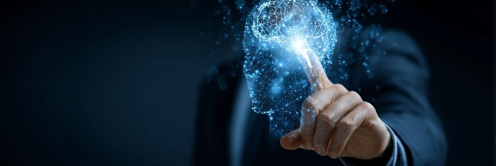 Conceptual representation of digital brain interaction