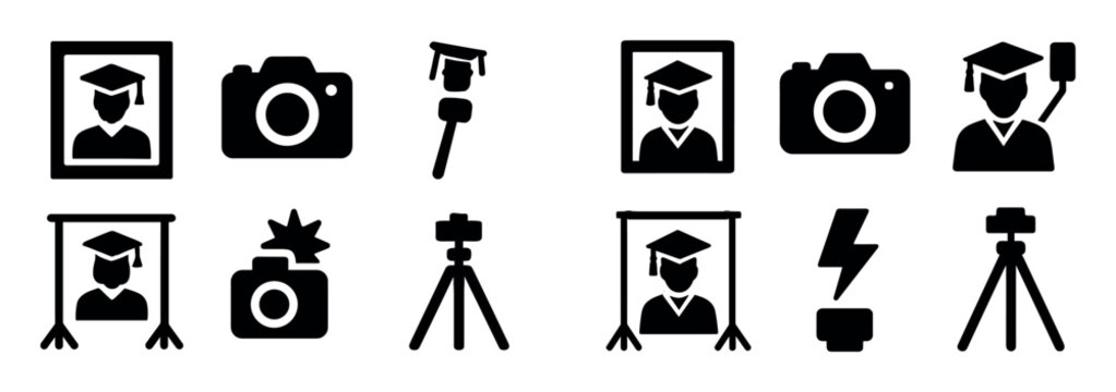 Graduation Icons Set