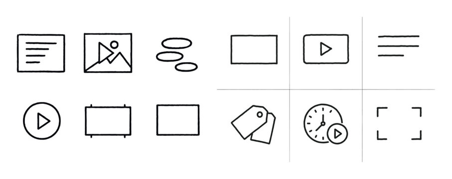 Sketch Icon Grid
