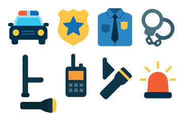 Police Icon Set